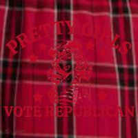 Prettyvote Republican Funny Conservative Patriotic Women's Flannel Plaid Pajama Pants thumb 2