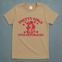 Prettyvote Republican Funny Conservative Patriotic T-Shirt thumb 5