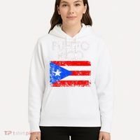 Puerto Rico Flag Pride Souvenir Retro Island Gift Hoodie thumb 5