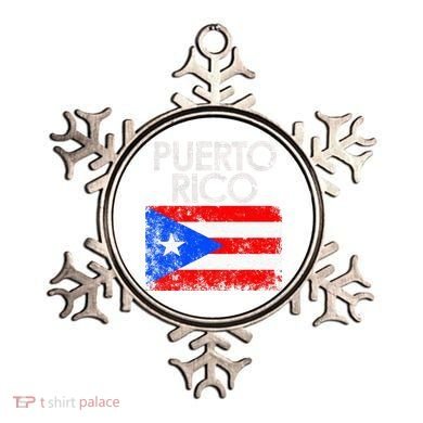 Puerto Rico Flag Pride Souvenir Retro Island Gift Ornament