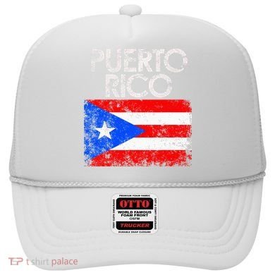 Puerto Rico Flag Pride Souvenir Retro Island Gift Hat
