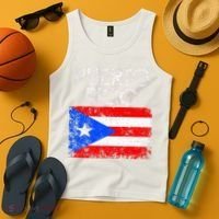 Puerto Rico Flag Pride Souvenir Retro Island Gift Tank Top thumb 4