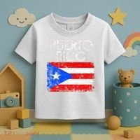 Puerto Rico Flag Pride Souvenir Retro Island Gift Toddler T-Shirt thumb 3