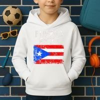 Puerto Rico Flag Pride Souvenir Retro Island Gift Kids Hoodie thumb 2