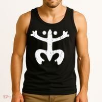Puerto Rico Frog Puerto Rican Symbol Coqui Taino Tank Top thumb 3