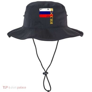 Poccnr Russia Flag Bucket Hat