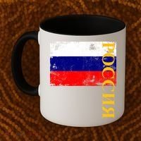 Poccnr Russia Flag Coffee Mug thumb 2