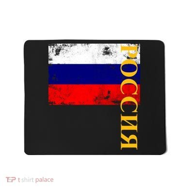 Poccnr Russia Flag Mousepad