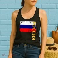 Poccnr Russia Flag Women's Tank Top thumb 2