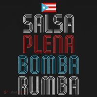 Puerto Rico Flag Music Salsa Plena Bomba Rumba Mousepad thumb 1