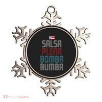 Puerto Rico Flag Music Salsa Plena Bomba Rumba Ornament thumb 0