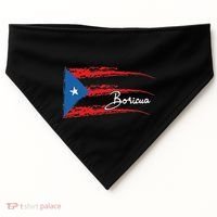 Puerto Rico Flag Boricua USA-Made Doggie Bandana thumb 0