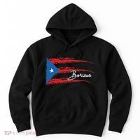 Puerto Rico Flag Boricua Hoodie thumb 0