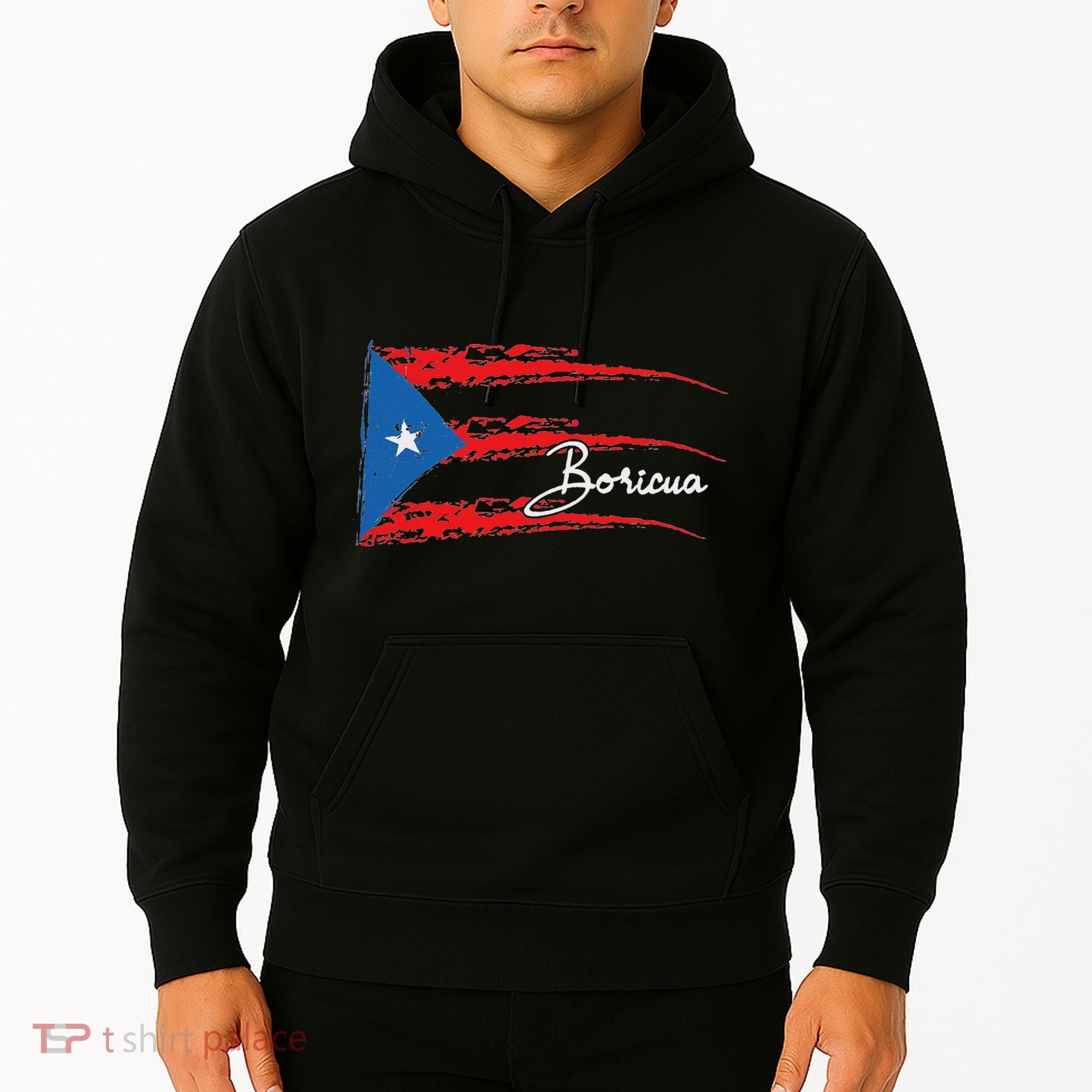 Puerto Rico Flag Boricua Hoodie