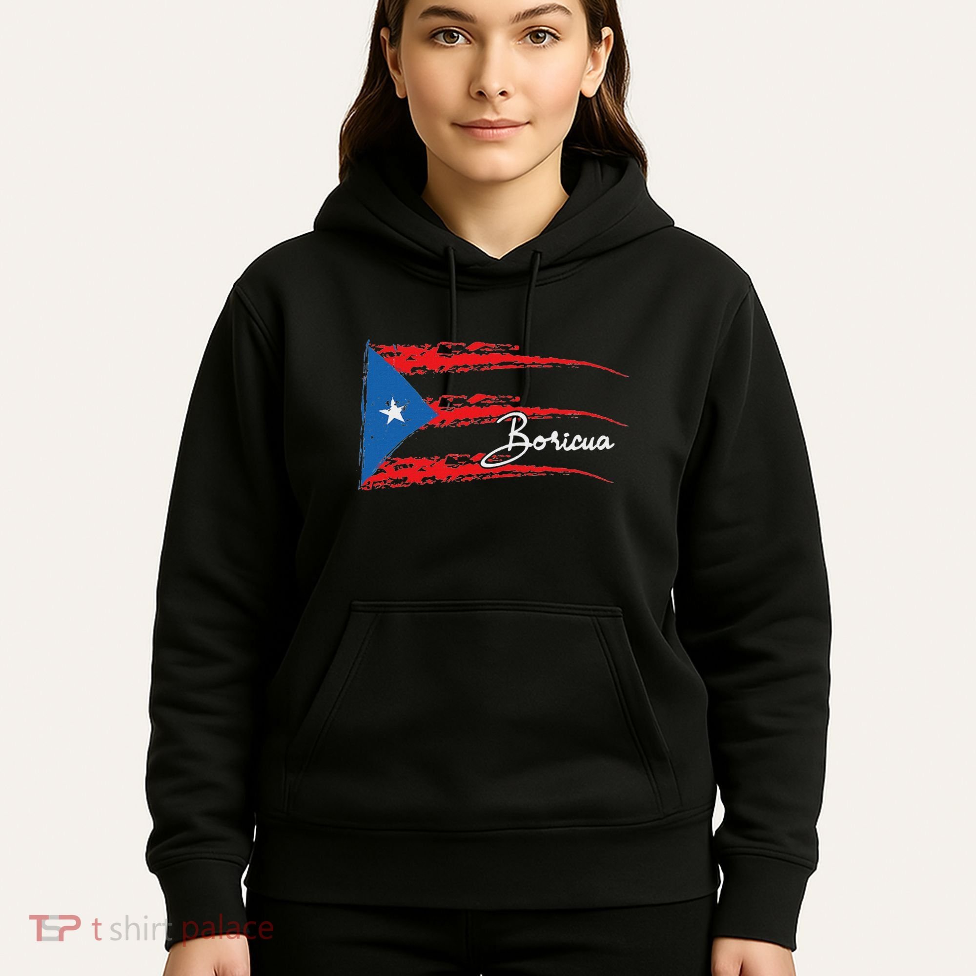 Puerto Rico Flag Boricua Hoodie