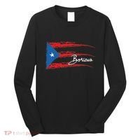 Puerto Rico Flag Boricua Long Sleeve Shirt thumb 0