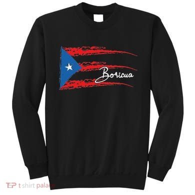 Puerto Rico Flag Boricua Sweatshirt