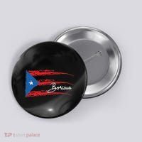 Puerto Rico Flag Boricua Button thumb 0