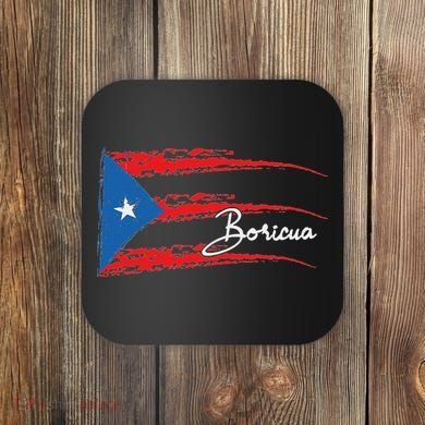 Puerto Rico Flag Boricua Coaster