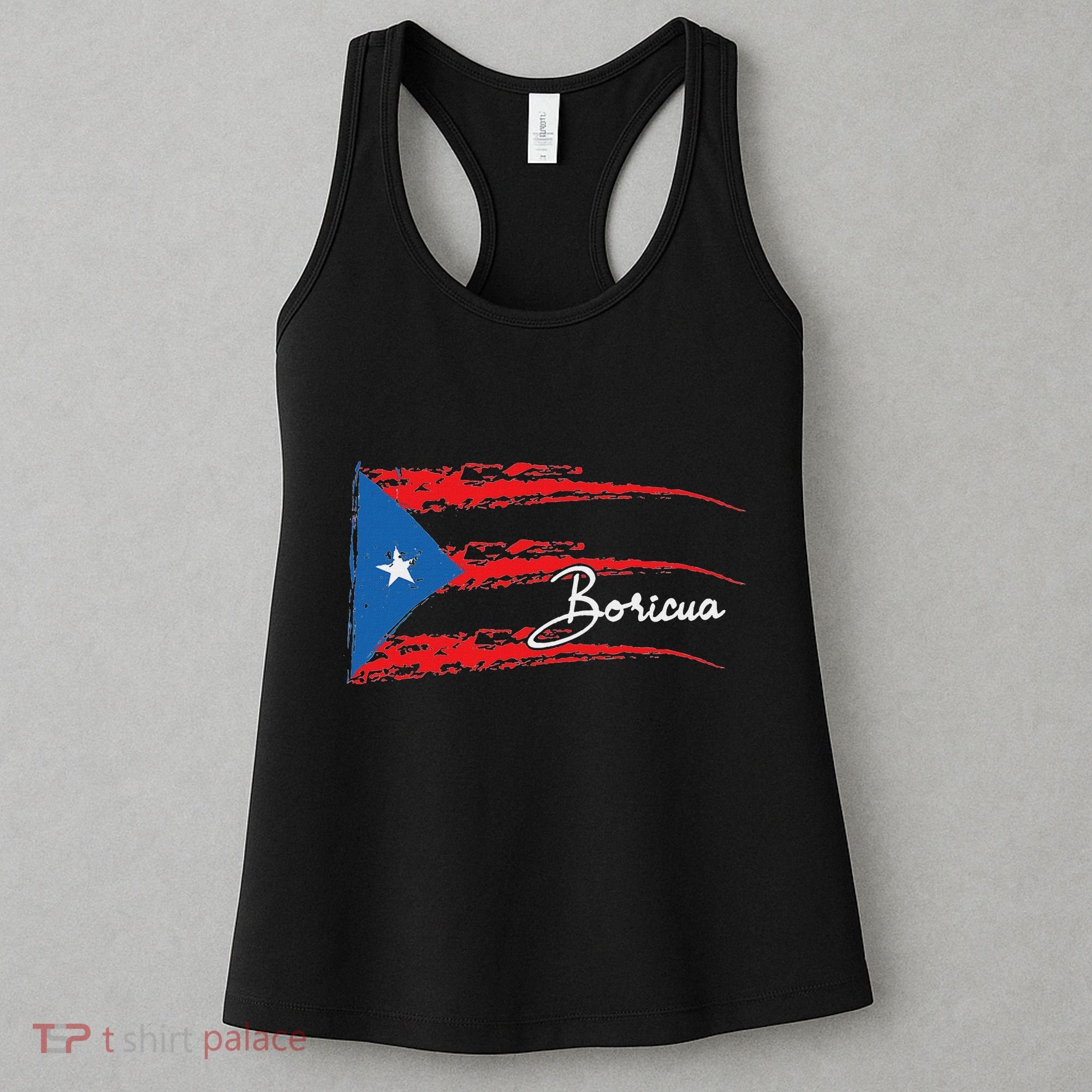 Puerto Rico Flag Boricua Women's Tank Top