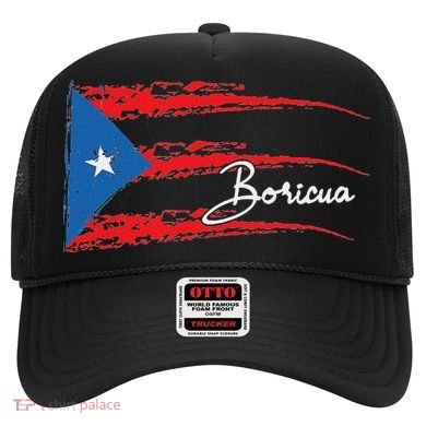 Puerto Rico Flag Boricua Hat