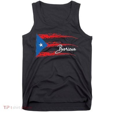 Puerto Rico Flag Boricua Tank Top