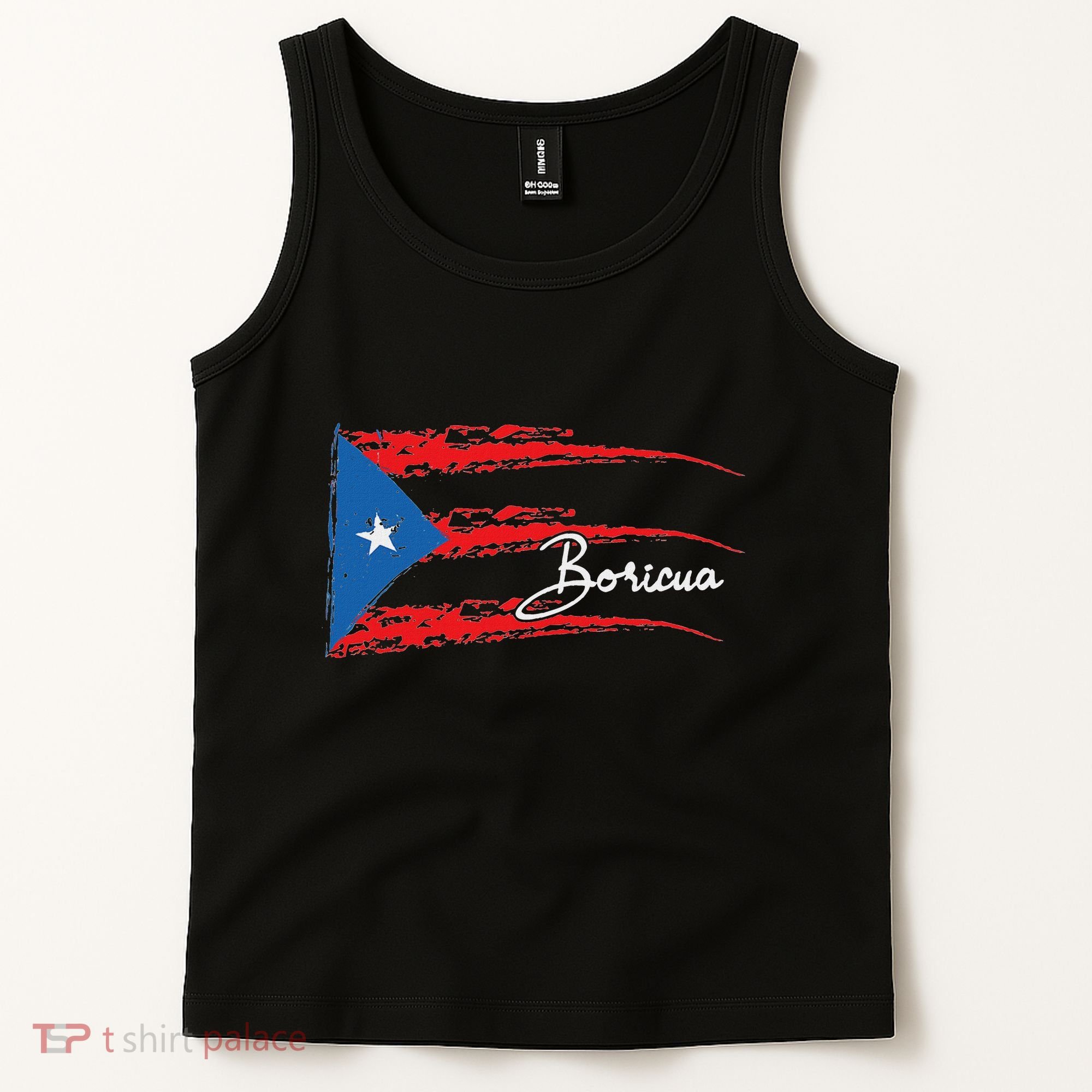 Puerto Rico Flag Boricua Tank Top