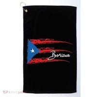 Puerto Rico Flag Boricua Golf Towel thumb 0