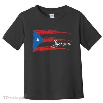 Puerto Rico Flag Boricua Toddler T-Shirt