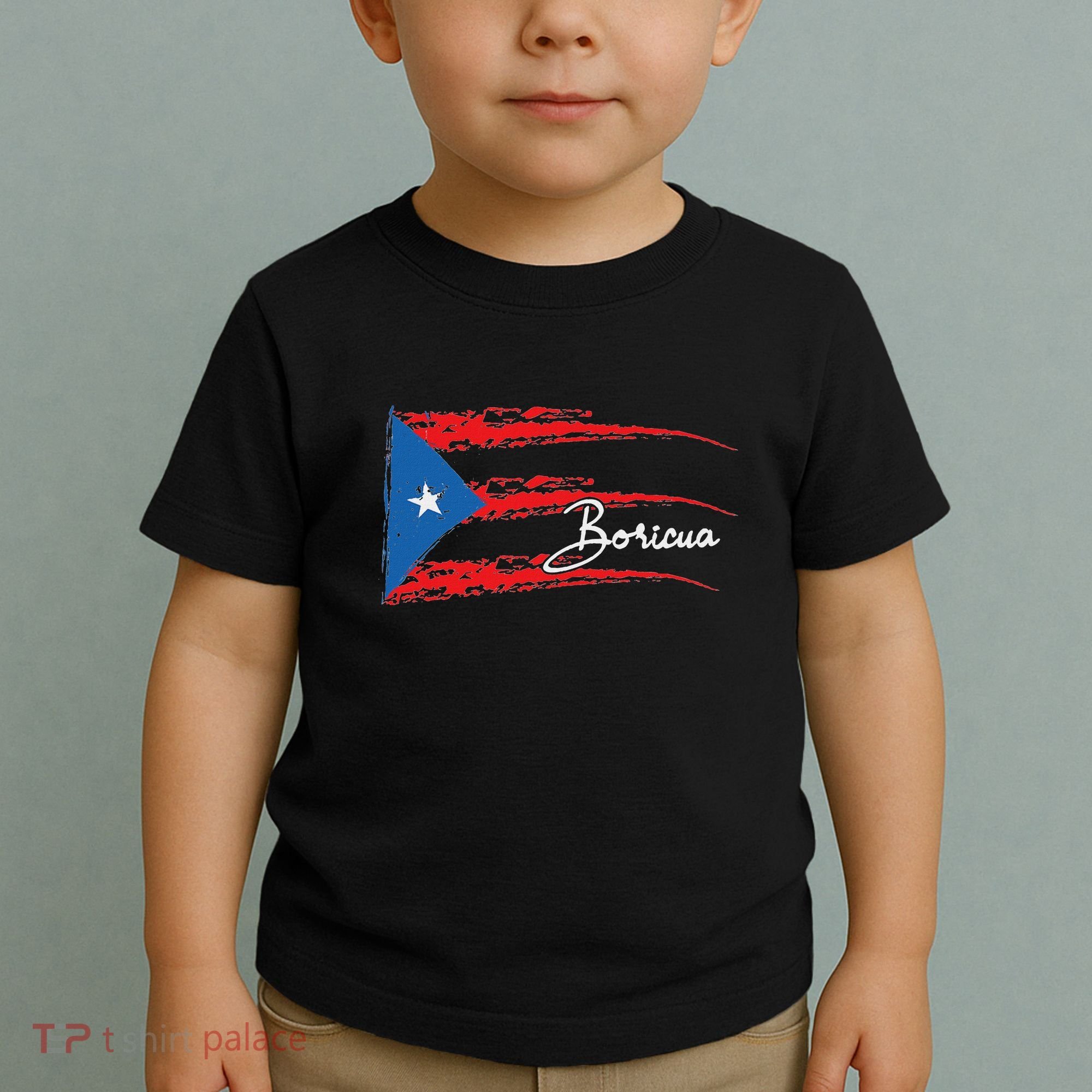 Puerto Rico Flag Boricua Toddler T-Shirt