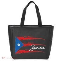 Puerto Rico Flag Boricua Tote Bag thumb 0