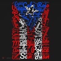 Puerto Rican Flag Towns And Cities Of Puerto Rico T-Shirt thumb 7