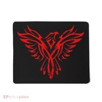 Phoenix Rising Fire Bird Reborn Ashes Rejuvenation Mousepad thumb 0