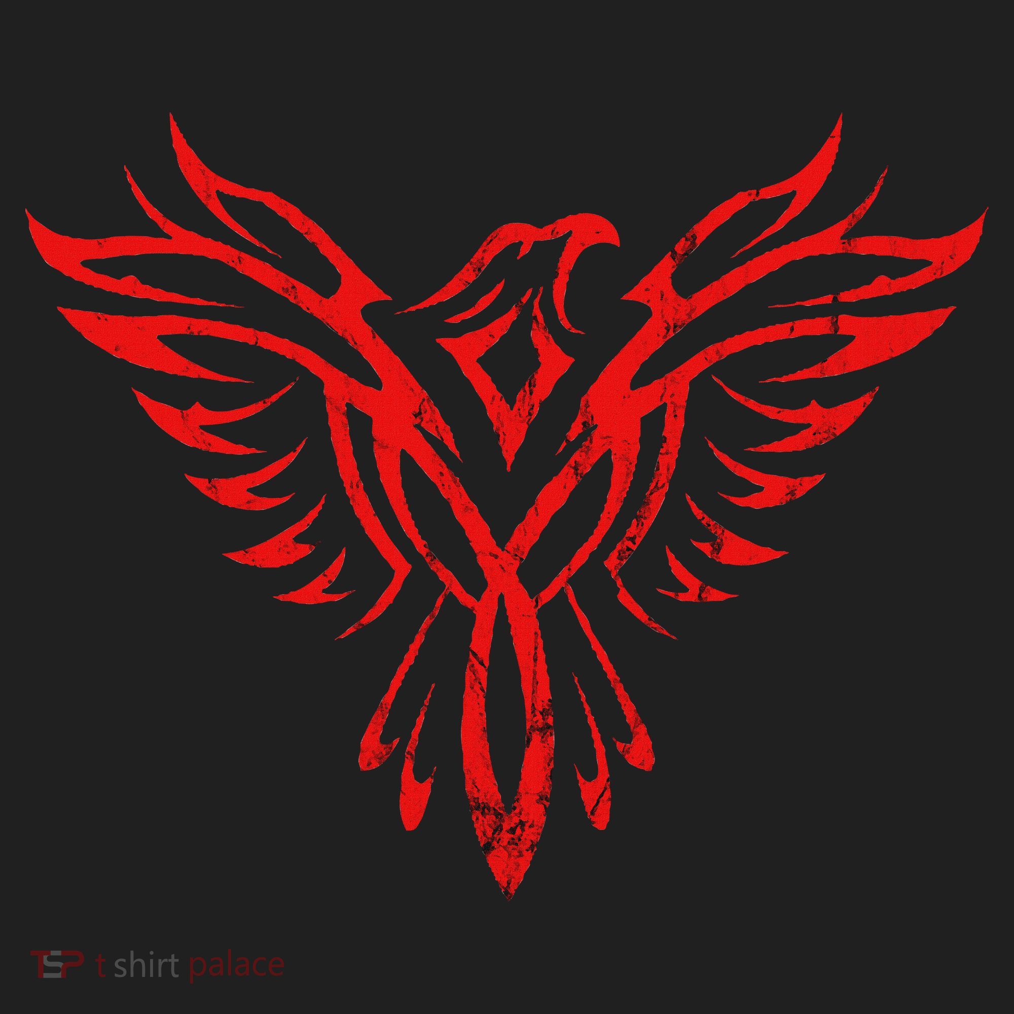 Phoenix Rising Fire Bird Reborn Ashes Rejuvenation Golf Towel