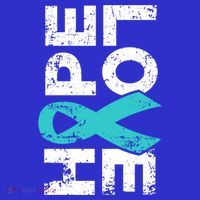 Ptsd Ribbon Great Gift Teal Ribbon Tal Health Awareness T-Shirt thumb 7