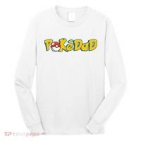 Pokedad Retro Gift For Dad Long Sleeve Shirt thumb 0