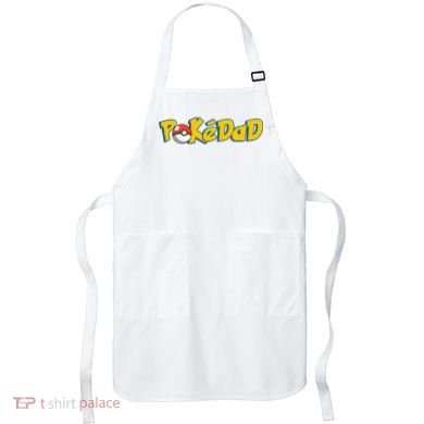 Pokedad Retro Gift For Dad Apron