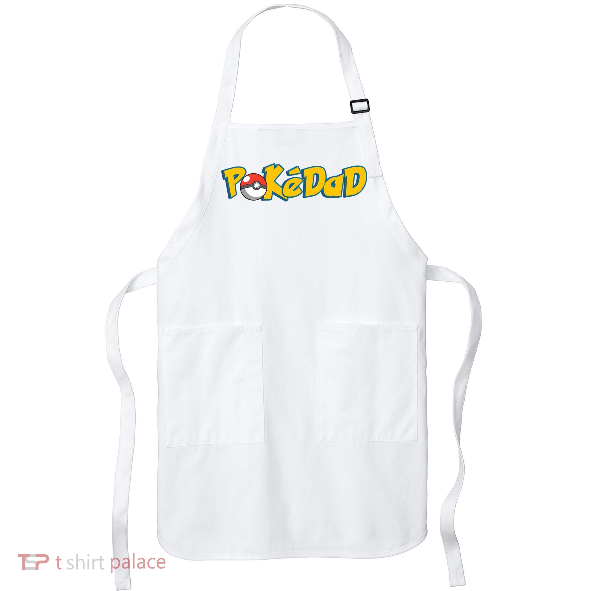Pokedad Retro Gift For Dad Apron