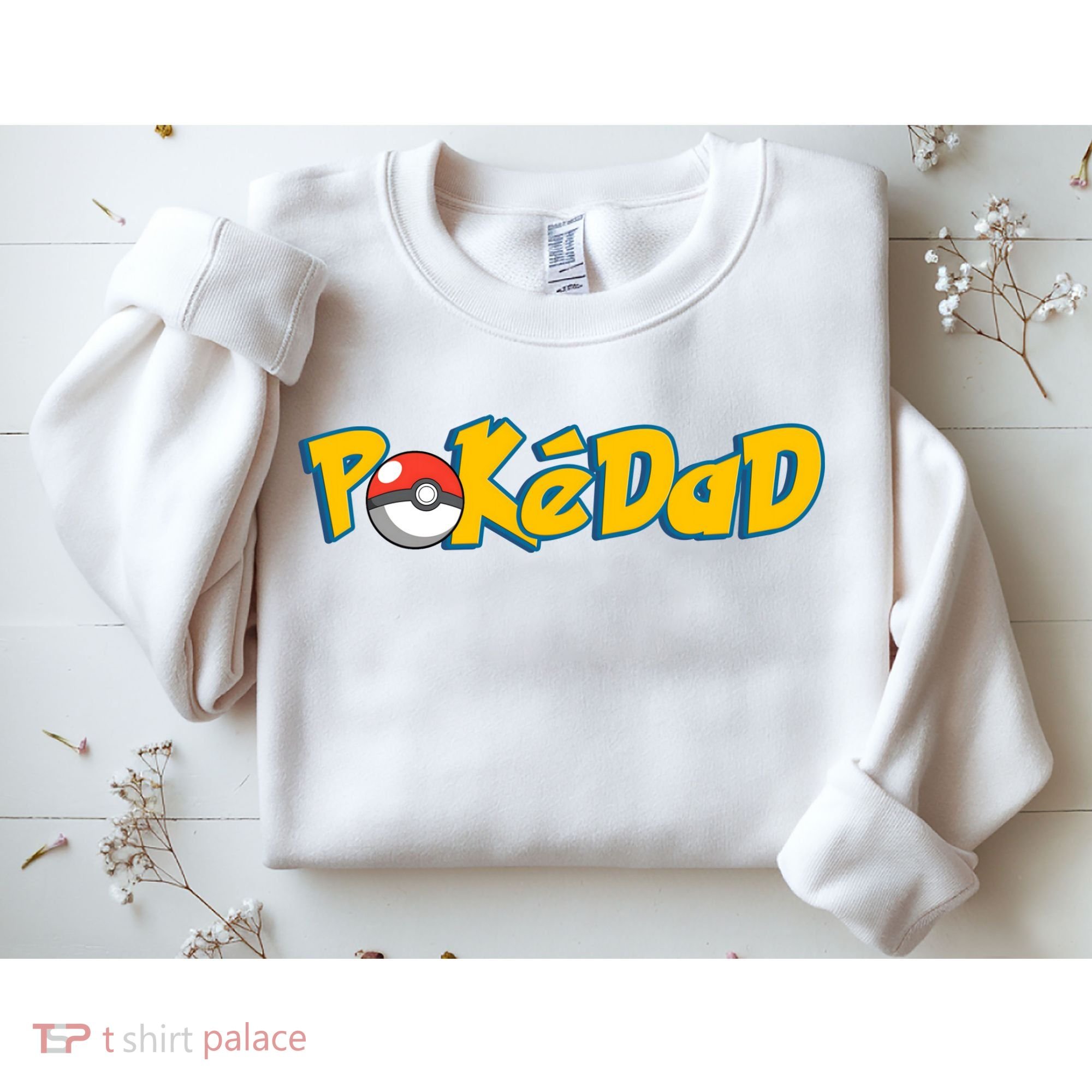 Pokedad Retro Gift For Dad Sweatshirt