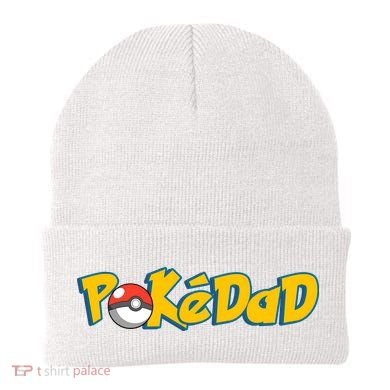 Pokedad Retro Gift For Dad Beanie