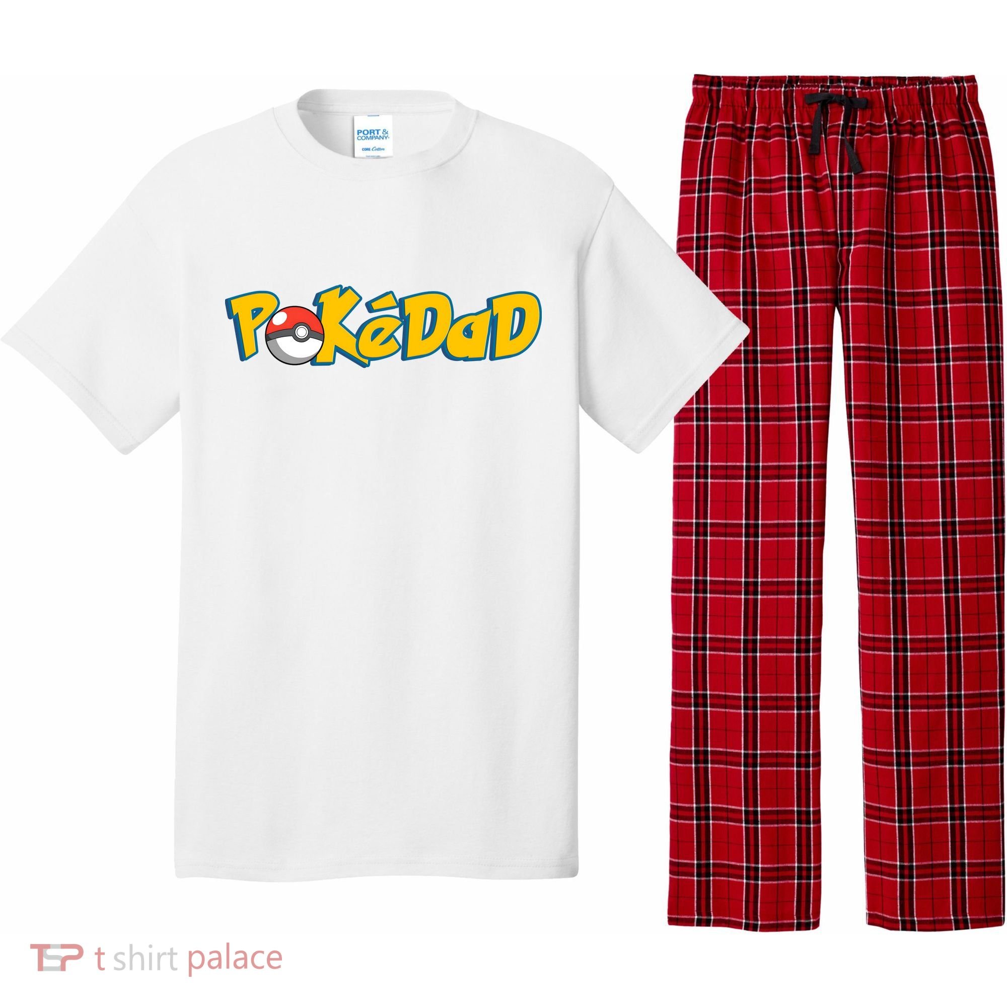 Pokedad Retro Gift For Dad Pajama Set