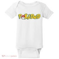 Pokedad Retro Gift For Dad Baby Bodysuit thumb 0