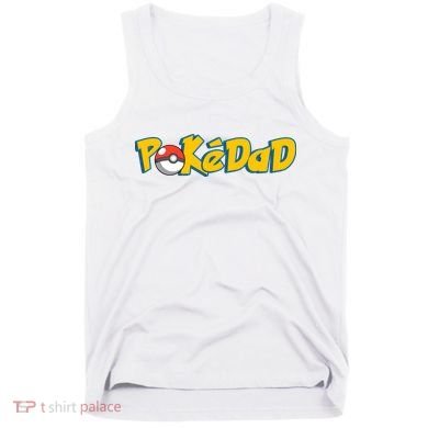 Pokedad Retro Gift For Dad Tank Top