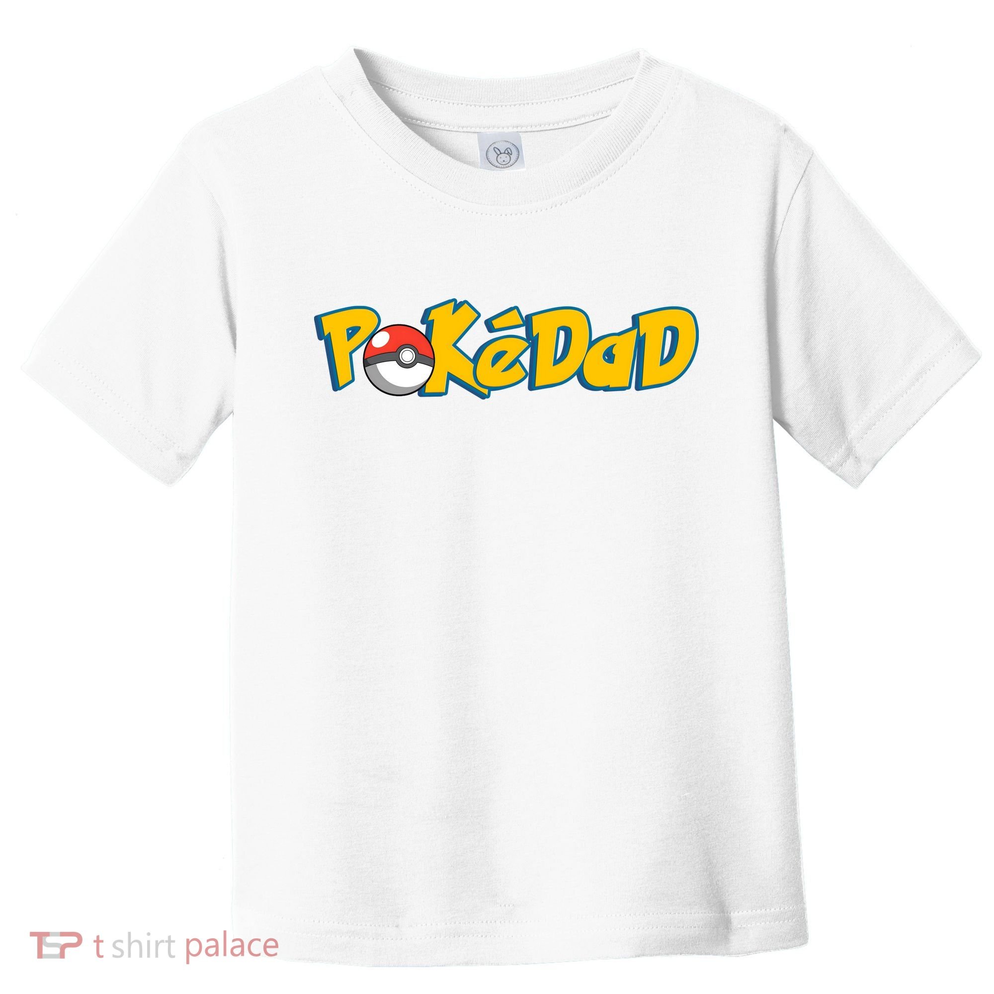 Pokedad Retro Gift For Dad Toddler T-Shirt