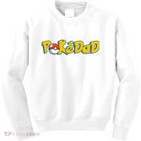 Pokedad Retro Gift For Dad Kids Sweatshirt thumb 0