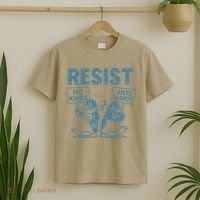 Penguin Resist Graphic Vintage Arctic Protest T-Shirt thumb 2