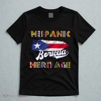 Puerto Rico Hispanic Heritage Month Boricua T-Shirt thumb 5