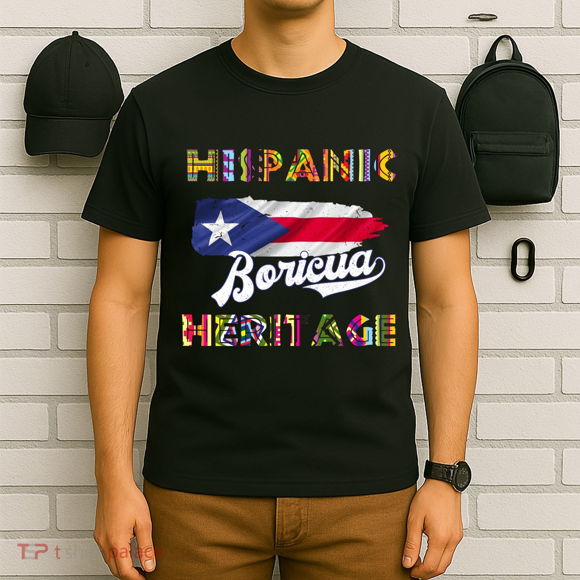 Puerto Rico Hispanic Heritage Month Boricua T-Shirt