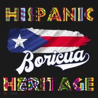 Puerto Rico Hispanic Heritage Month Boricua T-Shirt thumb 7