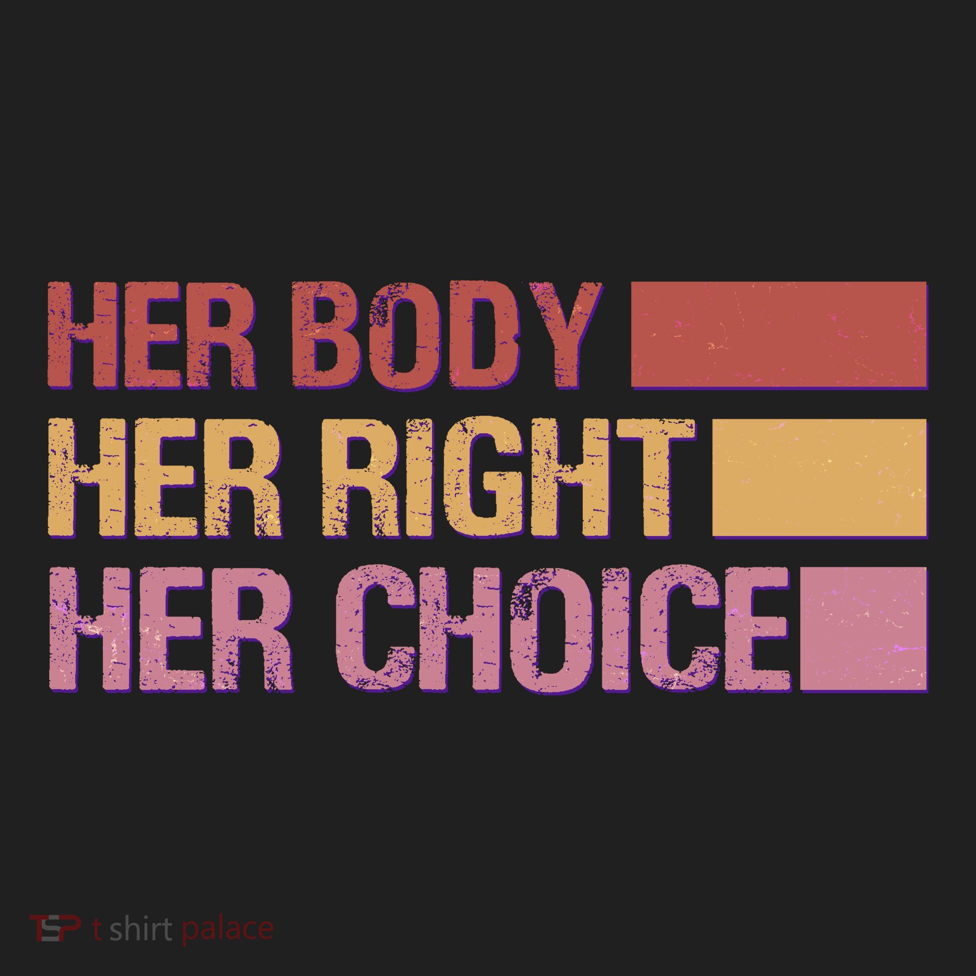 Pro Roe Her Body Her Right Her Choice Golf Towel